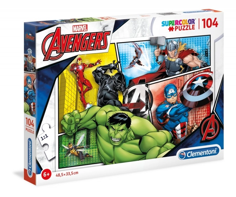 CLEMENTONI Avengers 104 dielov