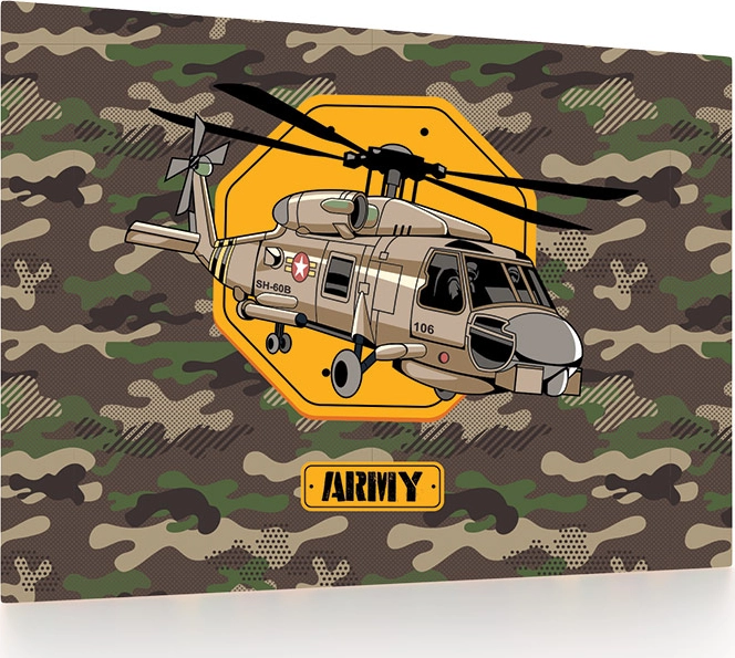 E-shop Podložka na stôl 60x40 cm Helikoptéra