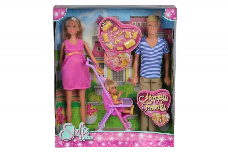 E-shop SIMBA DOLL 4x STEFFI Tehotná rodina KEVIN Bobas