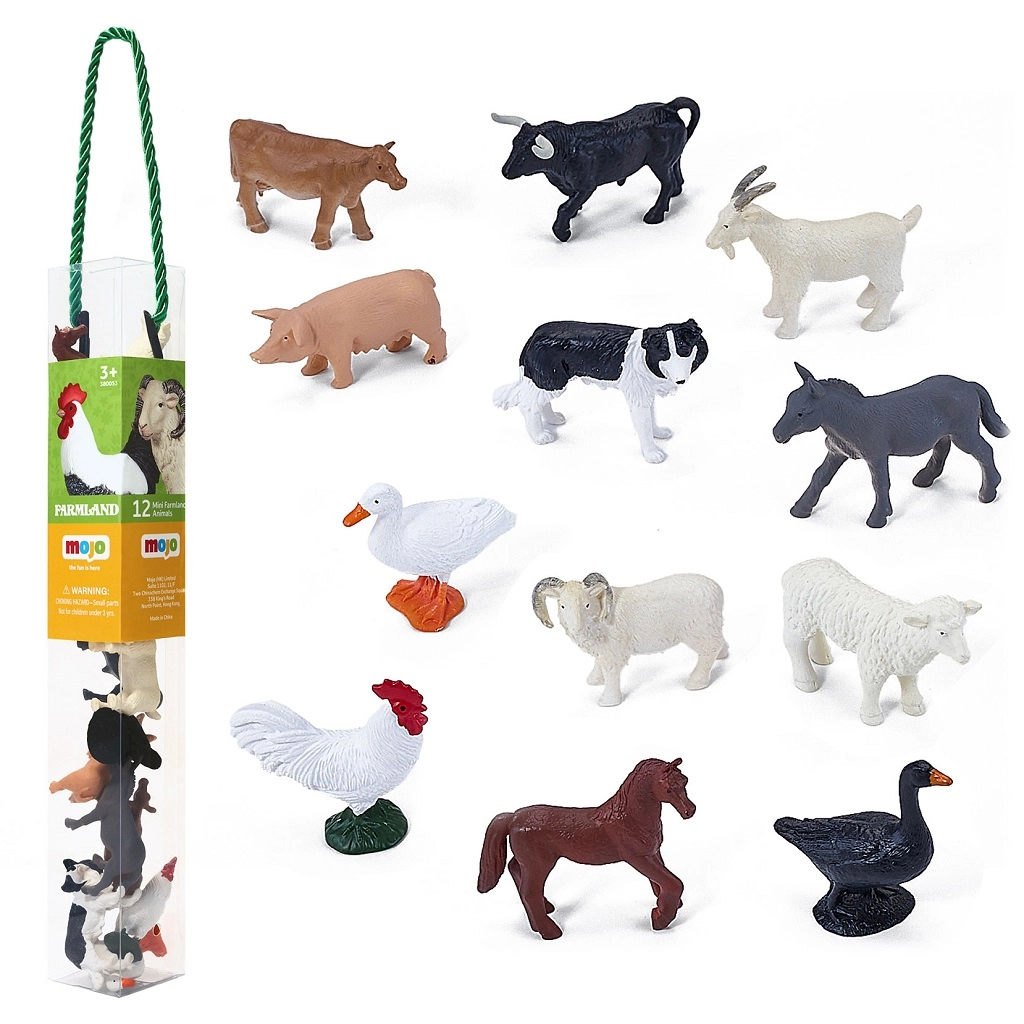 E-shop Mini svet Farma zvieratiek - 12 ks