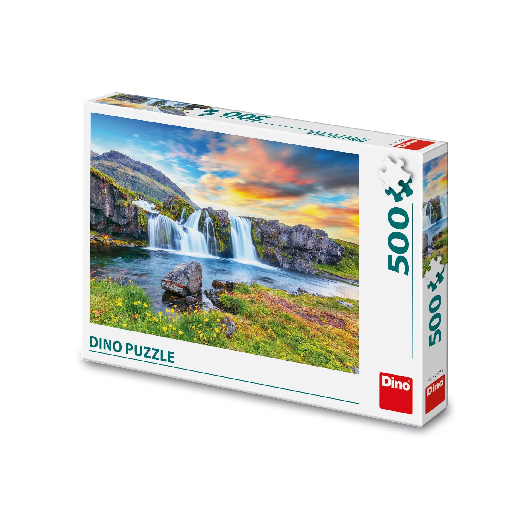 E-shop Dino Islandský vodopád 500 dielov