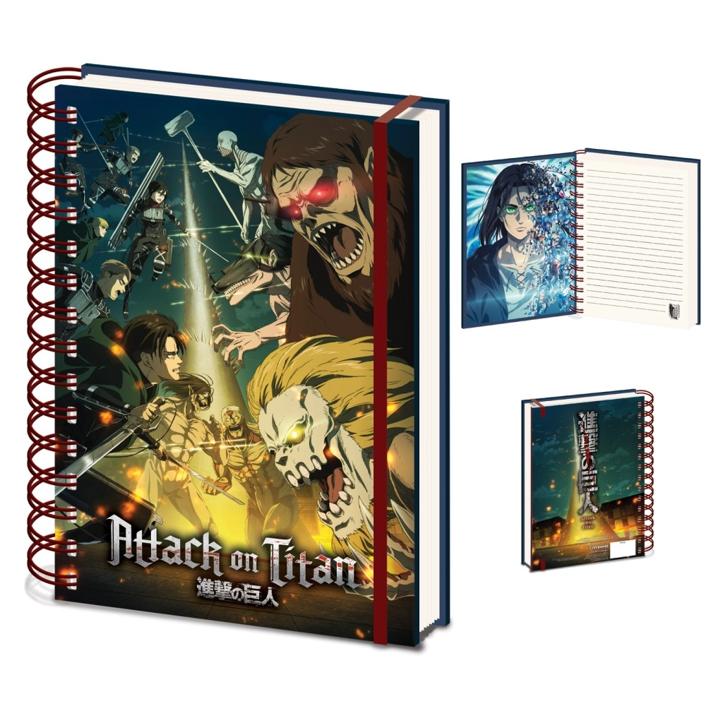 E-shop Pyramid International Útok na Titána S4 notebook A5