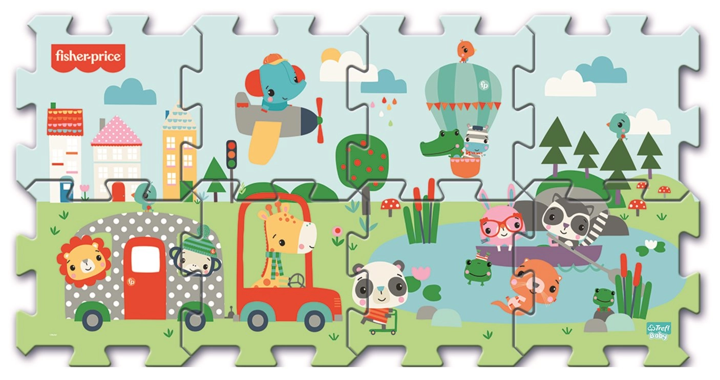 E-shop Trefl Pěnové puzzle Kamarádi Fisher Price