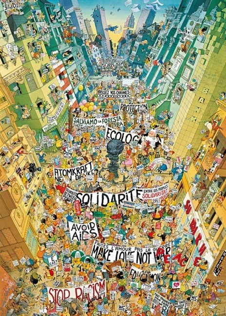 Heye Protest! 2000 dielov