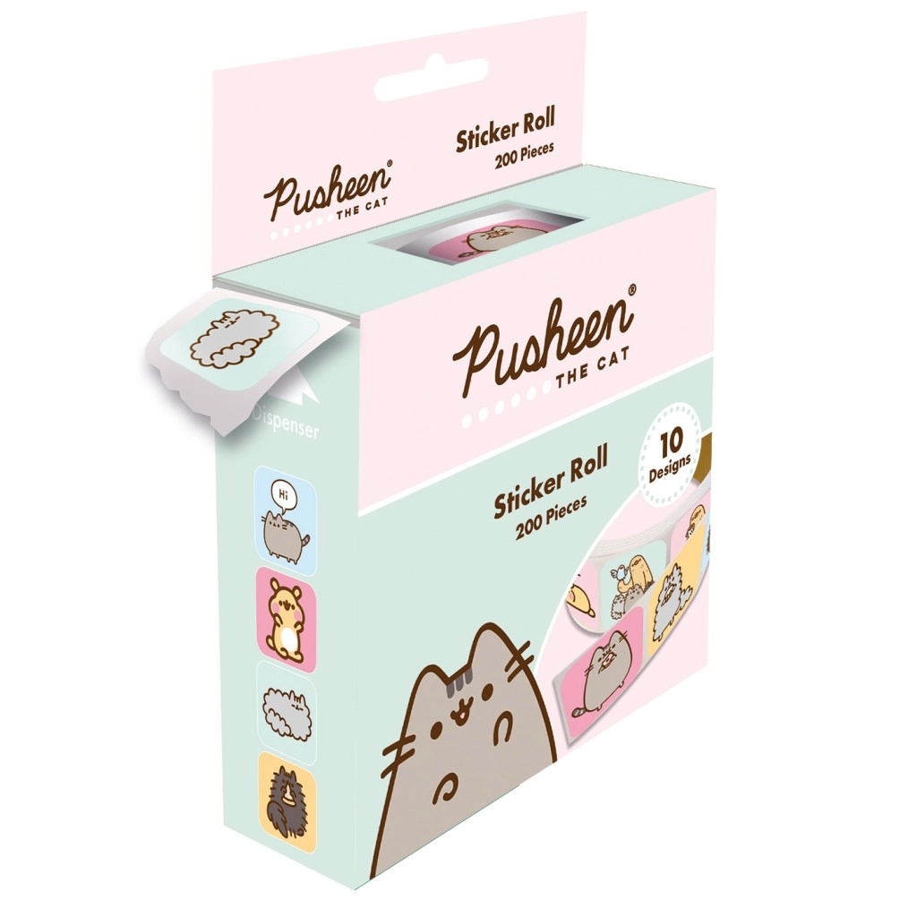 Samolepky Set s Motívom Pusheen (200 ks)