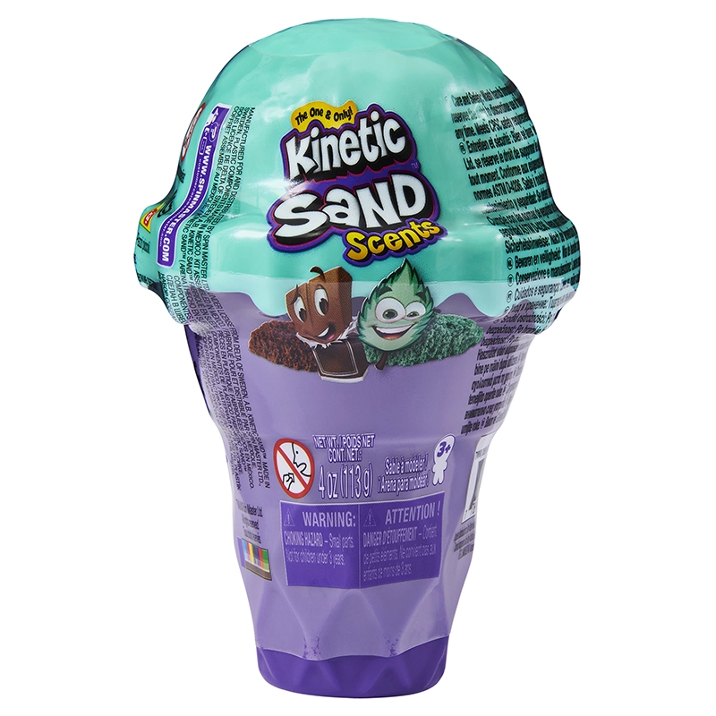 E-shop Kinetic Sand voňavý zmrzlinový kornút čokoláda a mäta