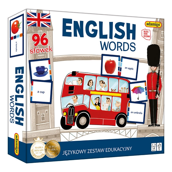 E-shop Jazykové vzdelávacie karty English Words