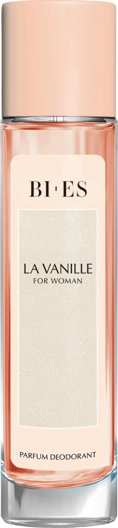 BI-ES LA VANILLE dámsky parfumovaný dezodorant v skle 70ml