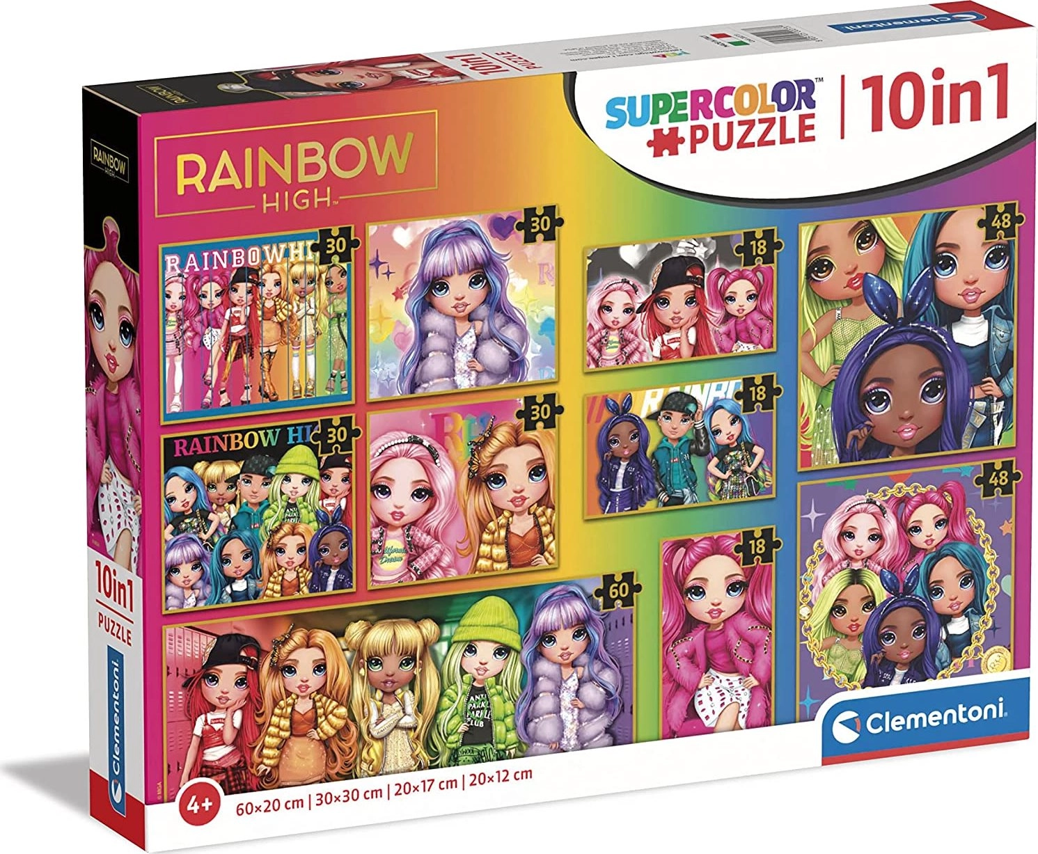 E-shop Clementoni Rainbow High 10v1