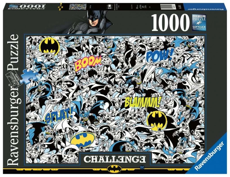 E-shop Ravensburger Challenge Batman 1000 dielov