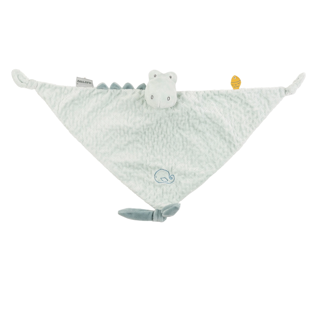 Nattou maznáčik maxi krokodíl Romeo 65 × 40 cm