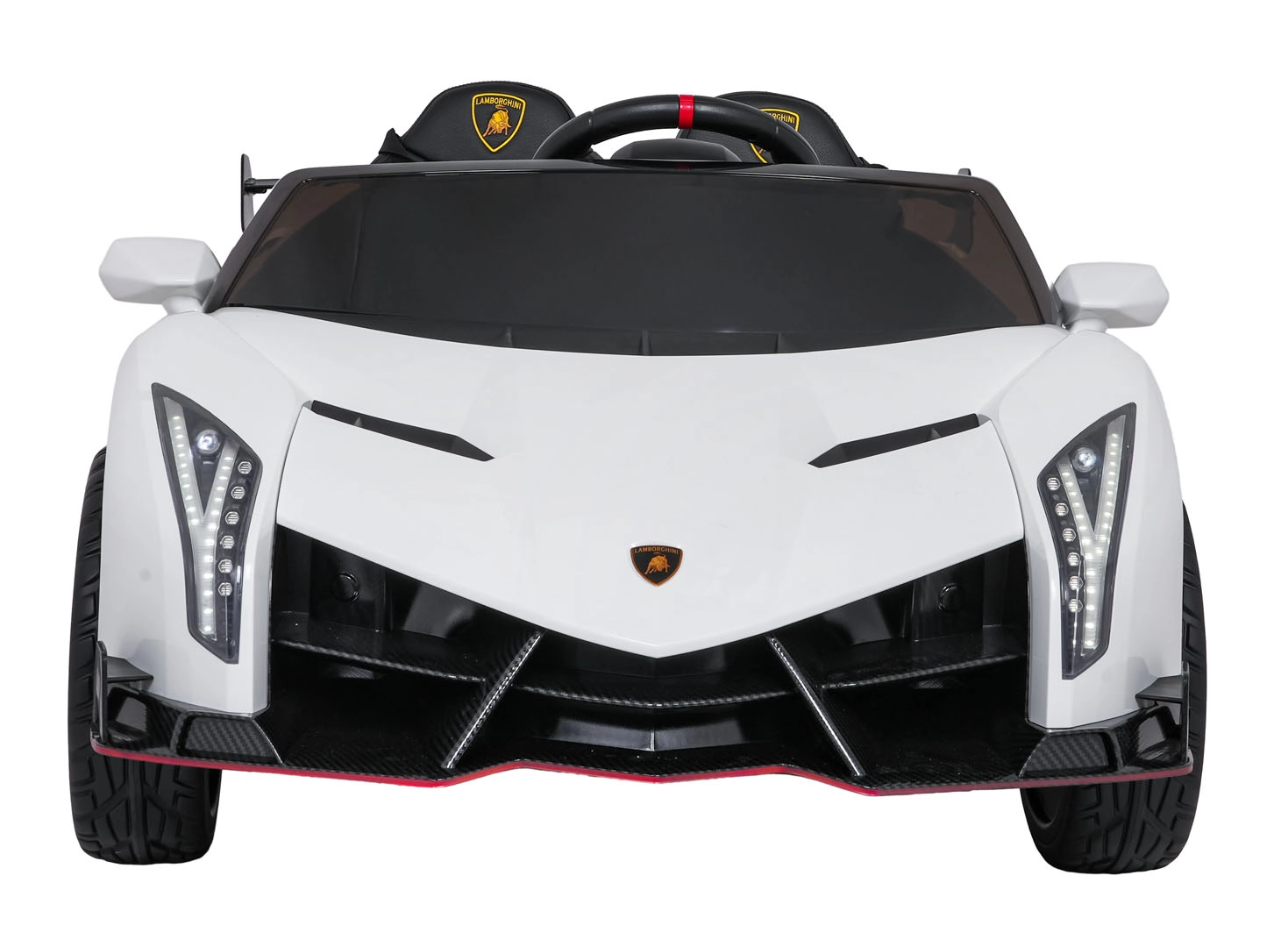 Detské elektrické auto LAMBORGHINI Veneno – Biele
