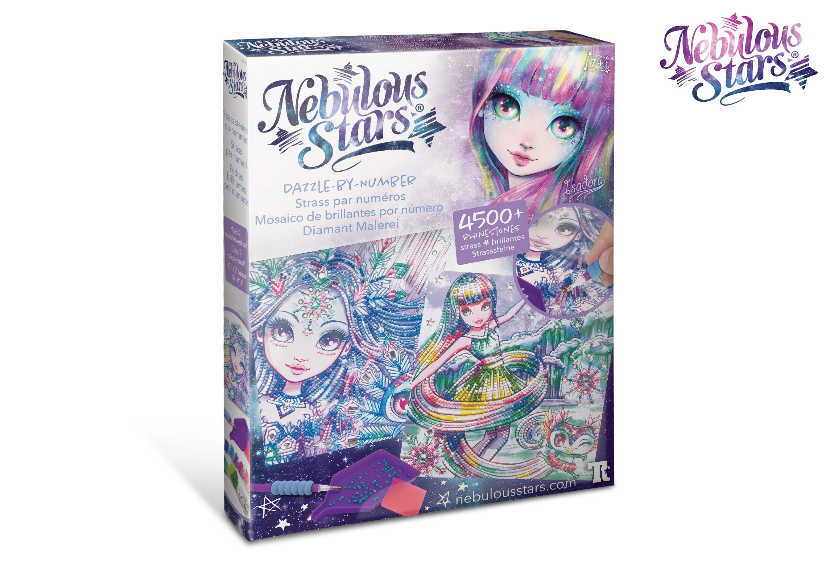 E-shop Nebulous Stars Kreatívna sada DAZZLE BY NUMBER WATER W007961