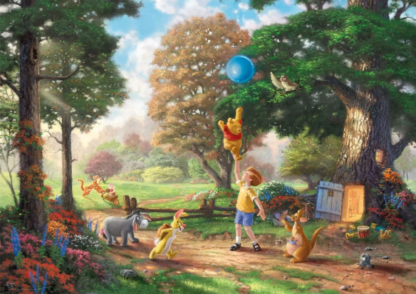 E-shop Schmidt Spiele Disney Dreams Collection Medvedík Pú II Thomas Kinkade pre dospelých 6000 dielov