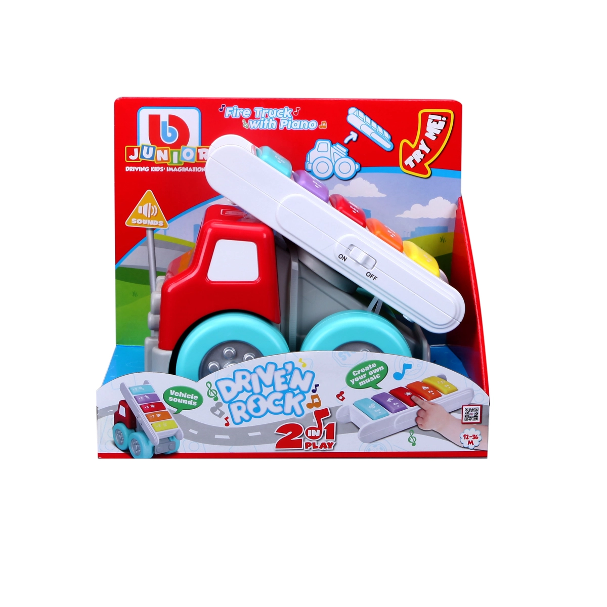 E-shop BB Junior hasiči s pianom 2v1