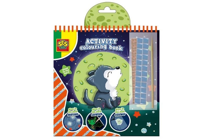 SES Creative Kreativní sada Glow In The Dark 00118