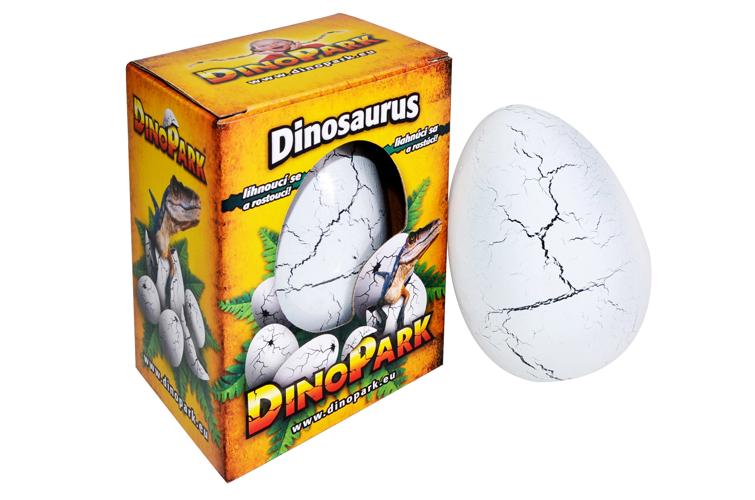 E-shop Dinoworld liahnuci sa a rastúci dinosaurus JUMBO v krabičke