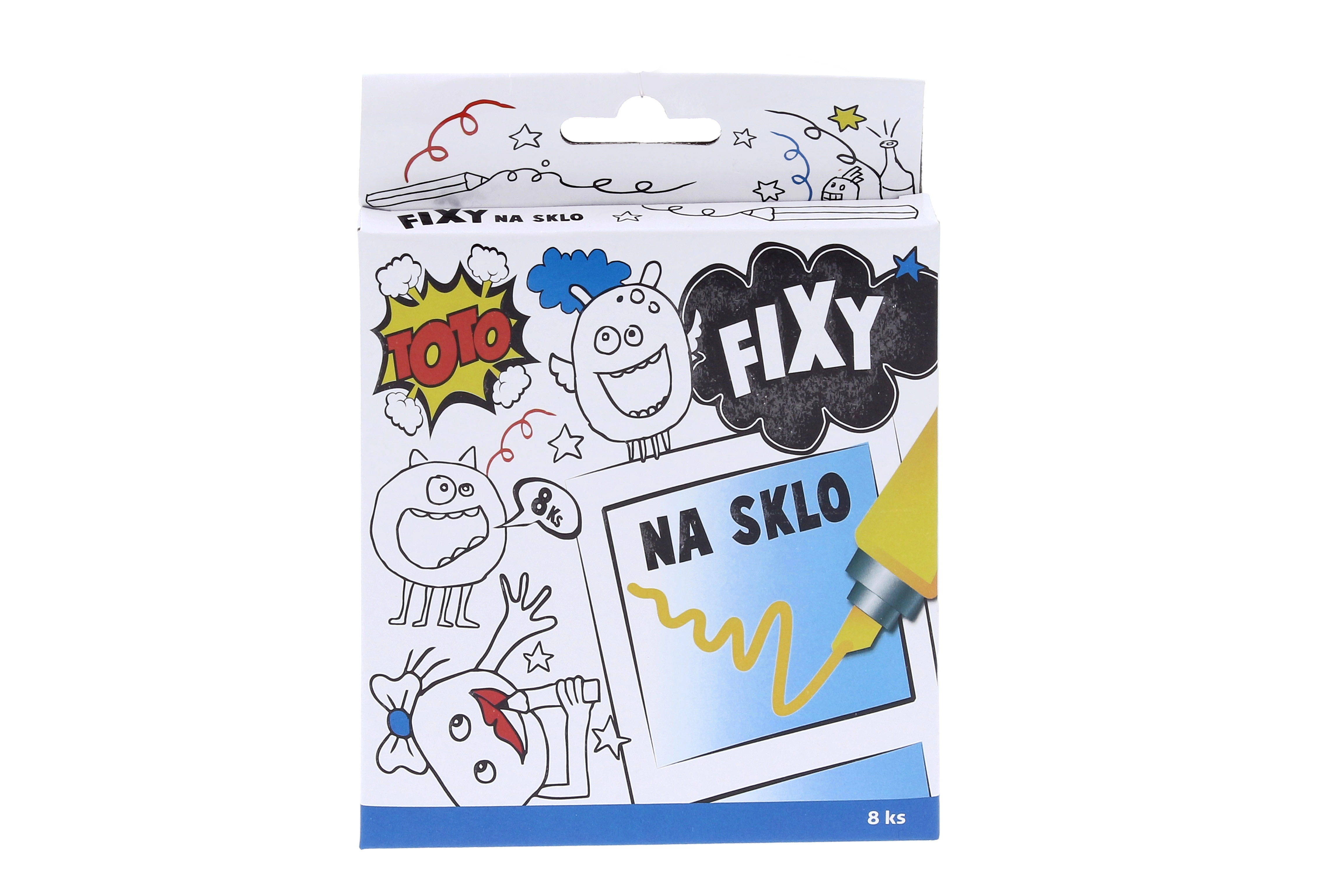 E-shop TOTO Fixky na sklo 8 farieb