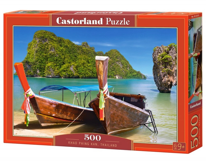E-shop CASTORLAND Khao Phing Kan, Thajsko 500 dielov