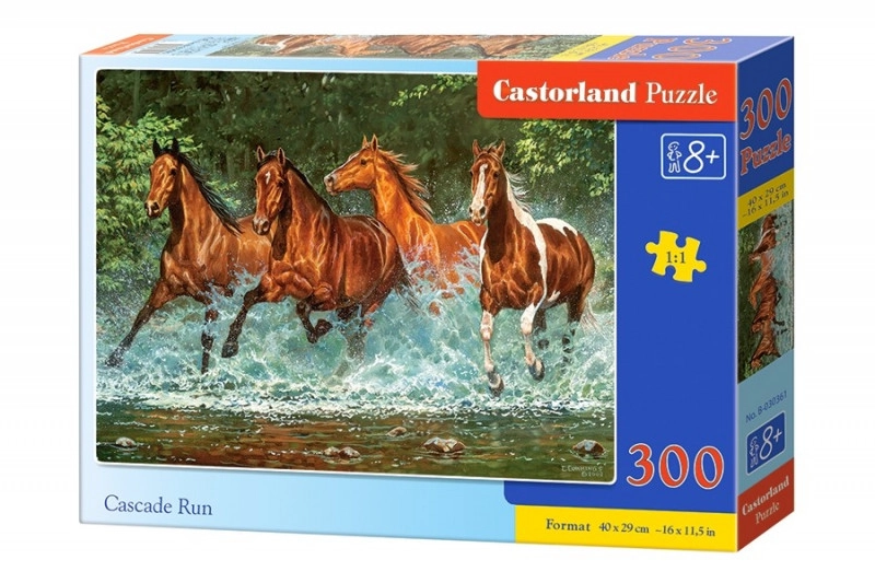 E-shop Castorland Koňský běh 300 dielov