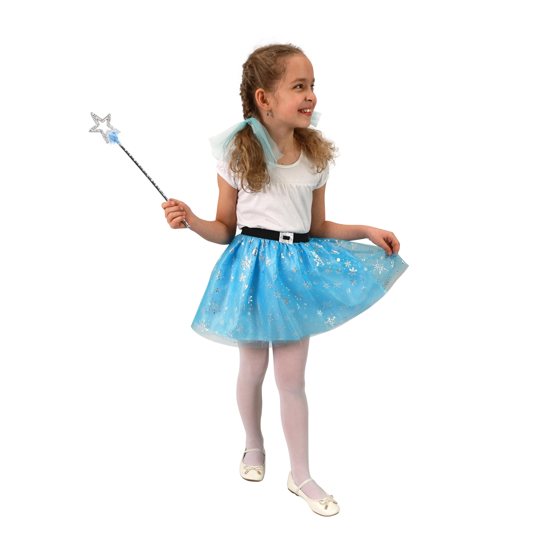 E-shop tutu sukne zimná princezná s vločkami