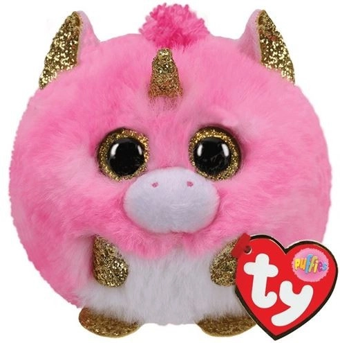 E-shop Maskot TY Puffies - ružový jednorožec