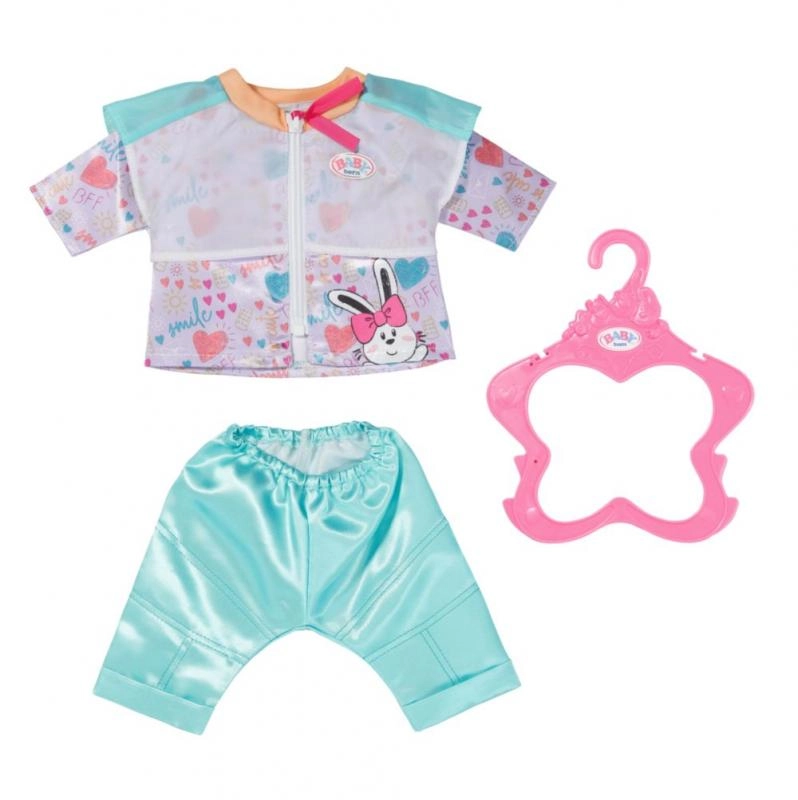 E-shop BABY BORN voľnočasové oblečenie akvamarínové pre bábiky 43 cm