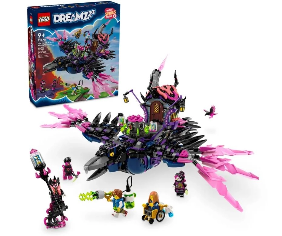 E-shop LEGO® DREAMZzz™ 71478 Nikdyčarodejnica a jej Polnočný havran