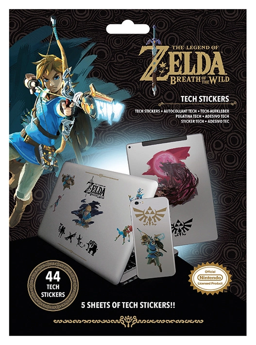 Zelda Technické nálepky