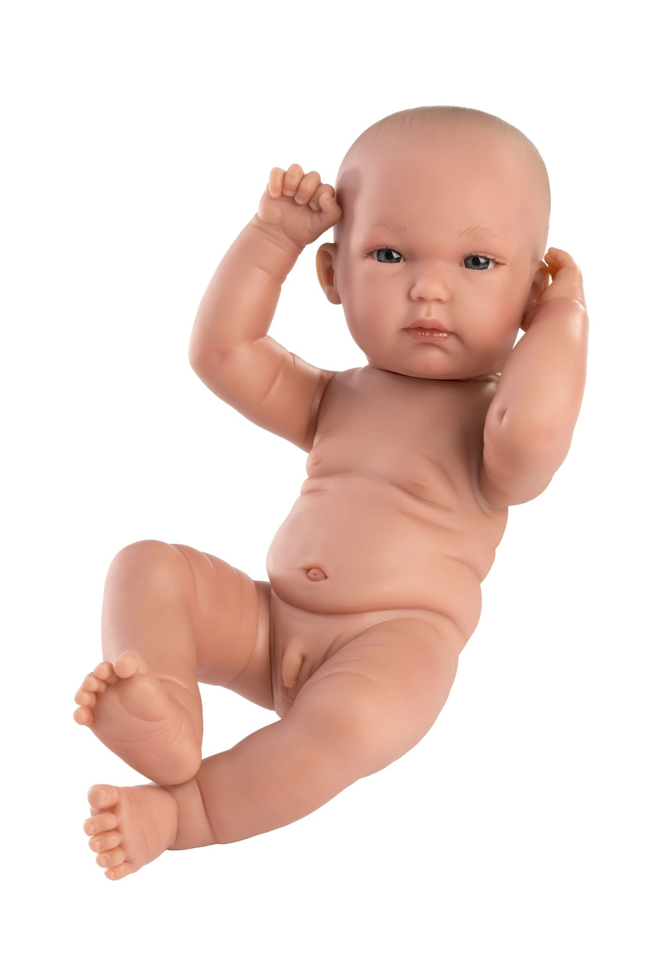 E-shop Llorens 63501 NEW BORN CHLAPČEK realistické bábätko s celovinylovým telom 35 cm