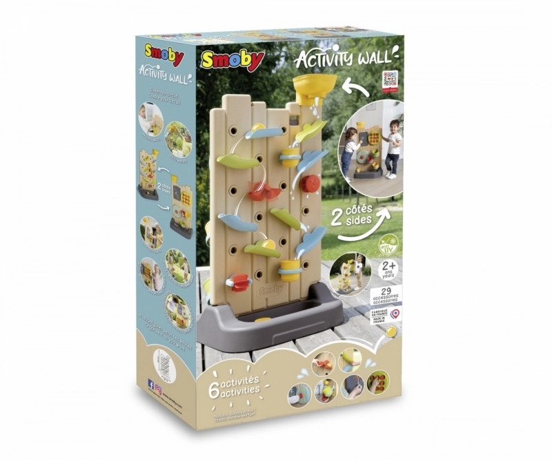 E-shop Smoby Activity Wall 6v1 zahradní herní zařízení
