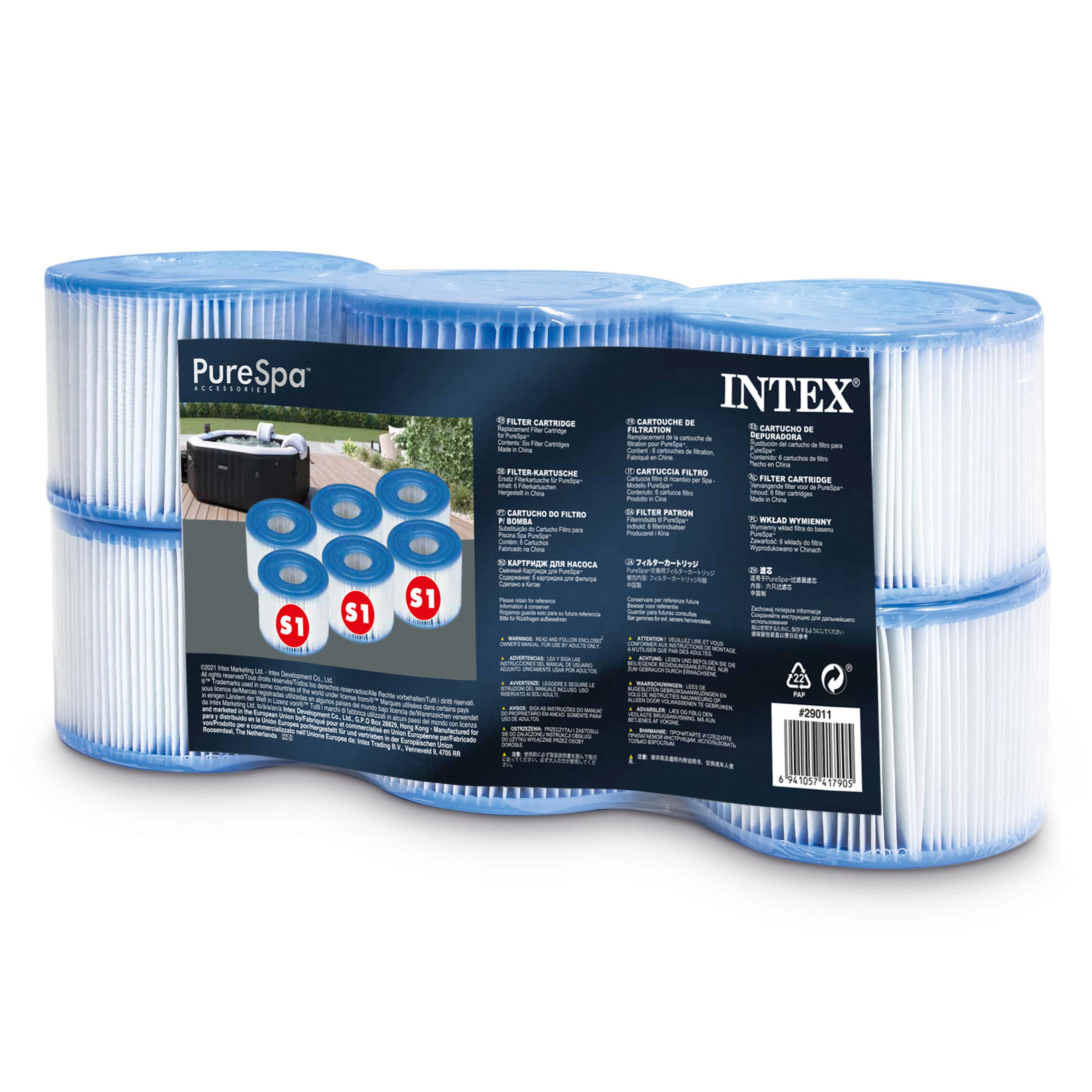 INTEX 29011 Whirlpool filtračné kartuše S1 (6ks)