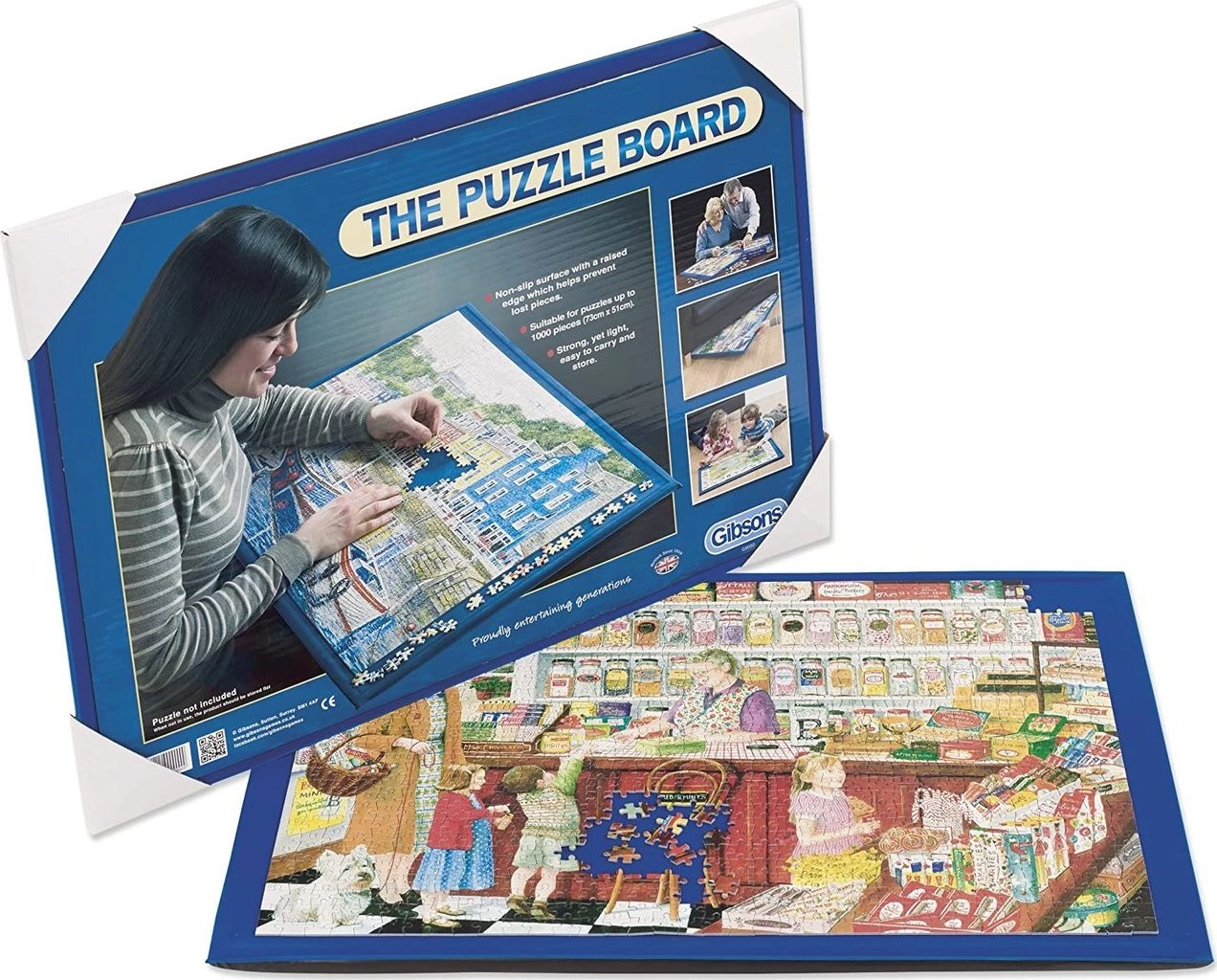 E-shop GIBSONS Pevná podložka pod puzzle 77x55cm
