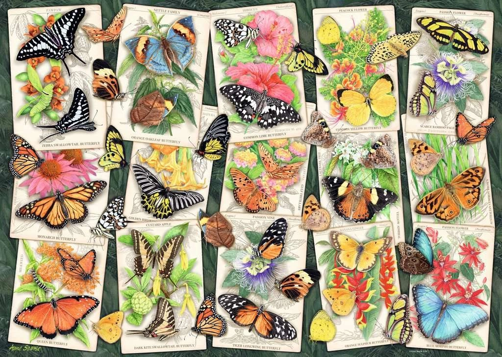 E-shop Puzzle RAVENSBURGER Tropické motýle 1000 dielikov
