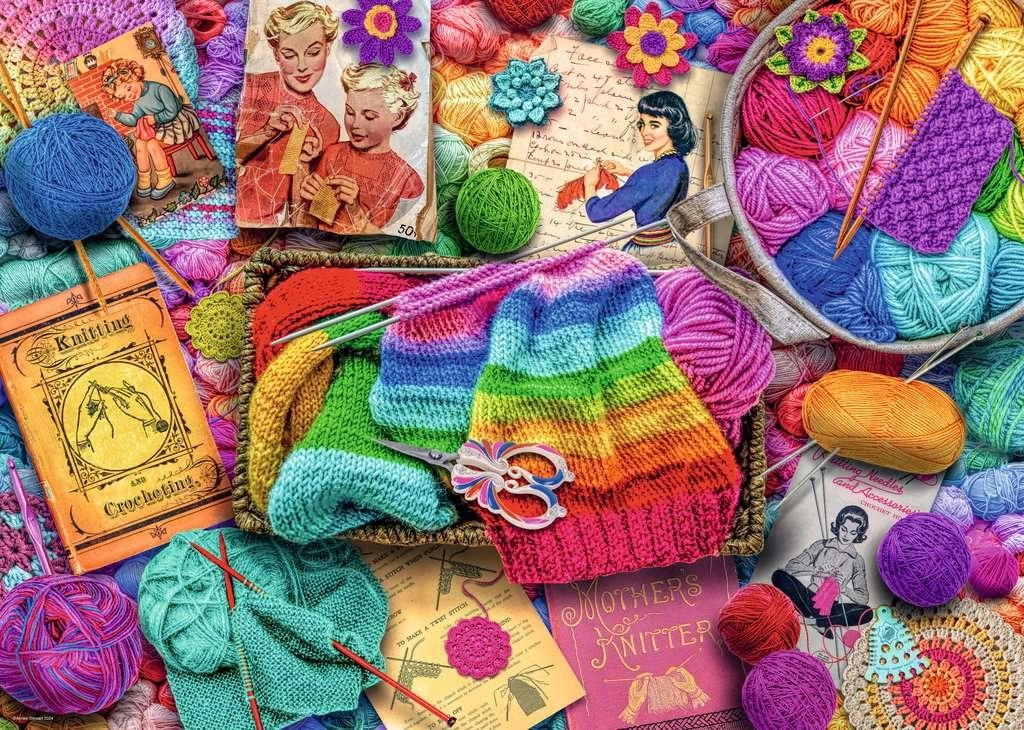 E-shop RAVENSBURGER Pletení a háčkování 1000 dielov
