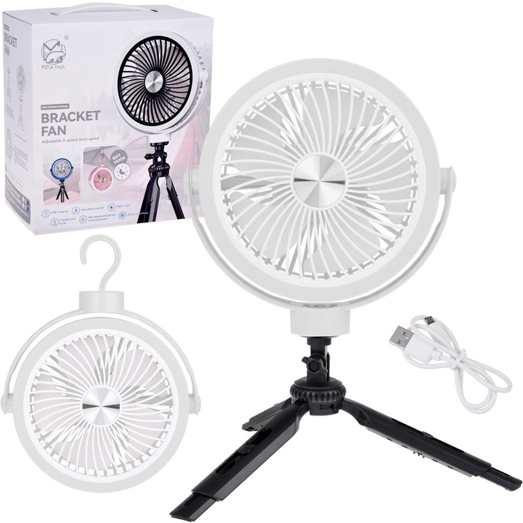 Tichý USB stolný ventilátor pre pracovný stôl