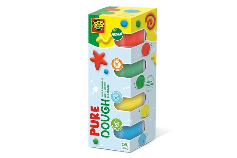 SES Pure vegánska modelína 4× 90 g