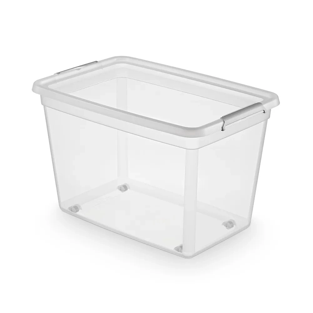 E-shop Basestore úložný box na kolieskach s vekom 60 l