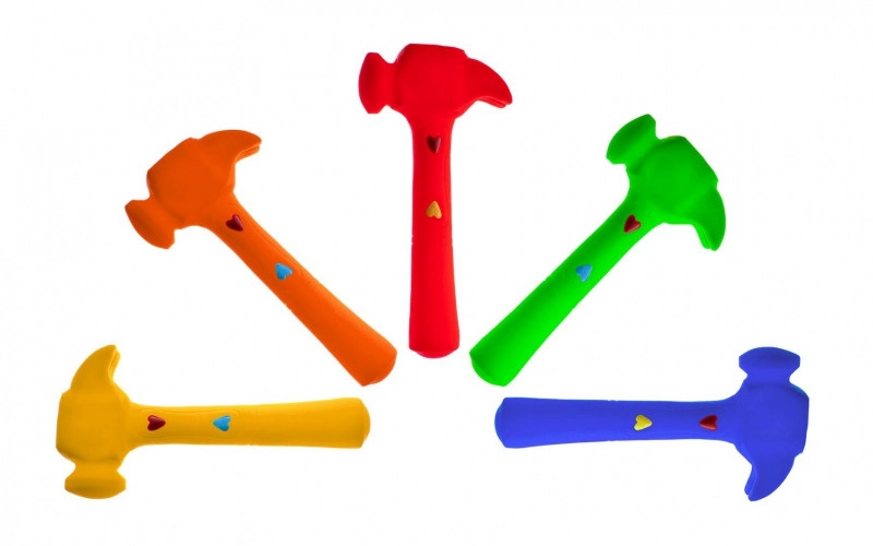 E-shop Hencz Toys mäkké pískacie kladivko pre deti