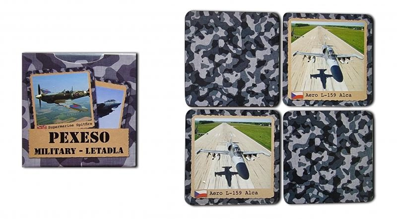 E-shop Pexeso Retro Vojenské Lietadlá