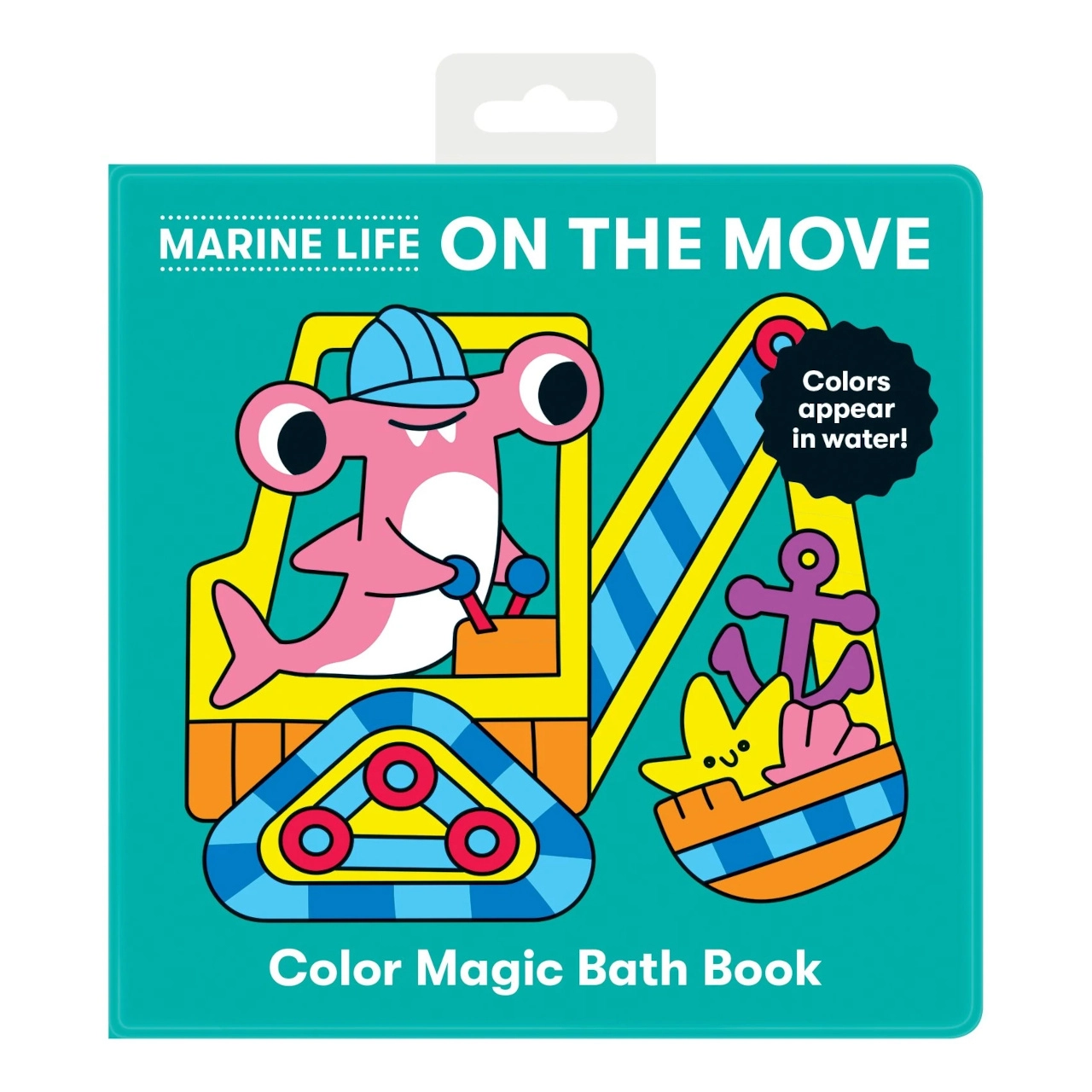 E-shop Marine Life On the Move Color Magic Bath Book Mudpuppy