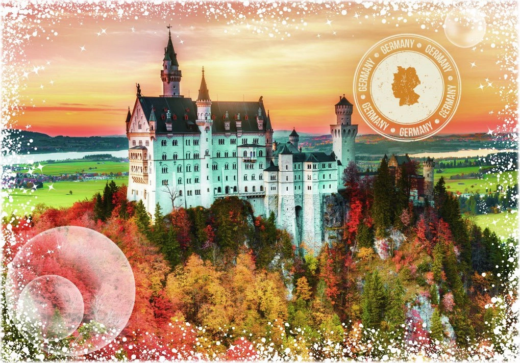 E-shop Grafika Travel around the World Neunschwanstein 2000 dielov