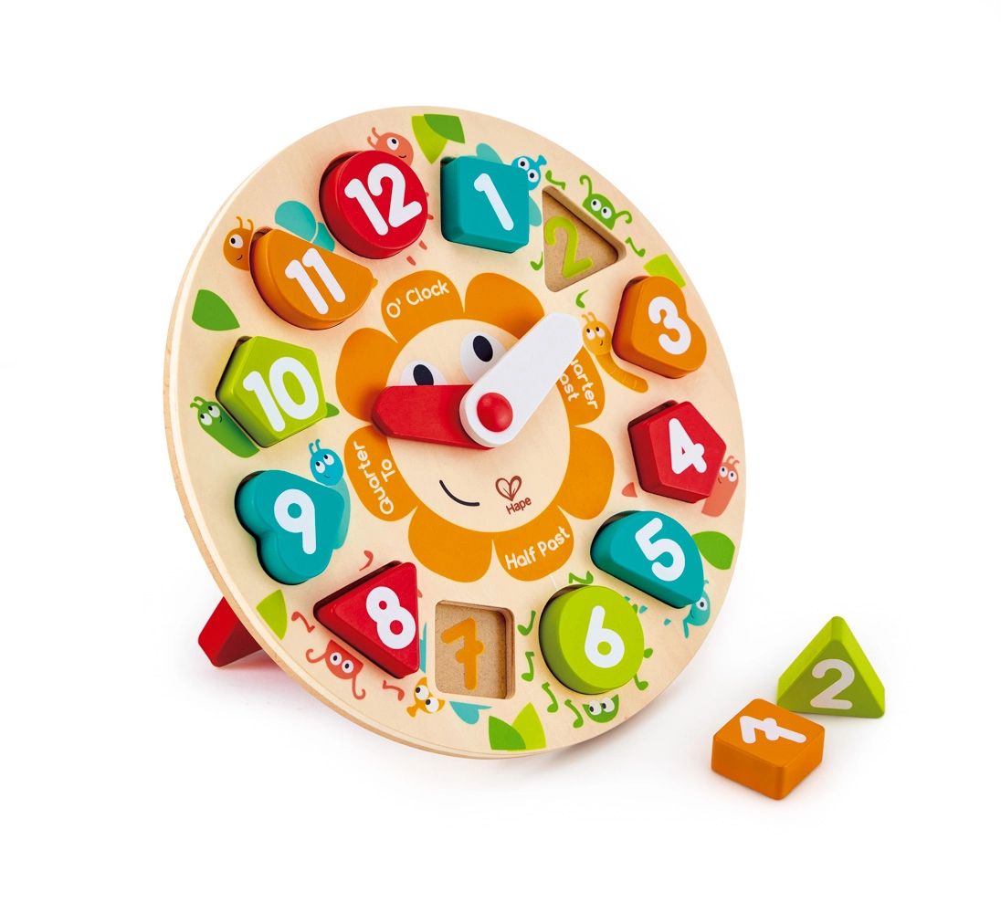 E-shop Hape hodiny vkladacie