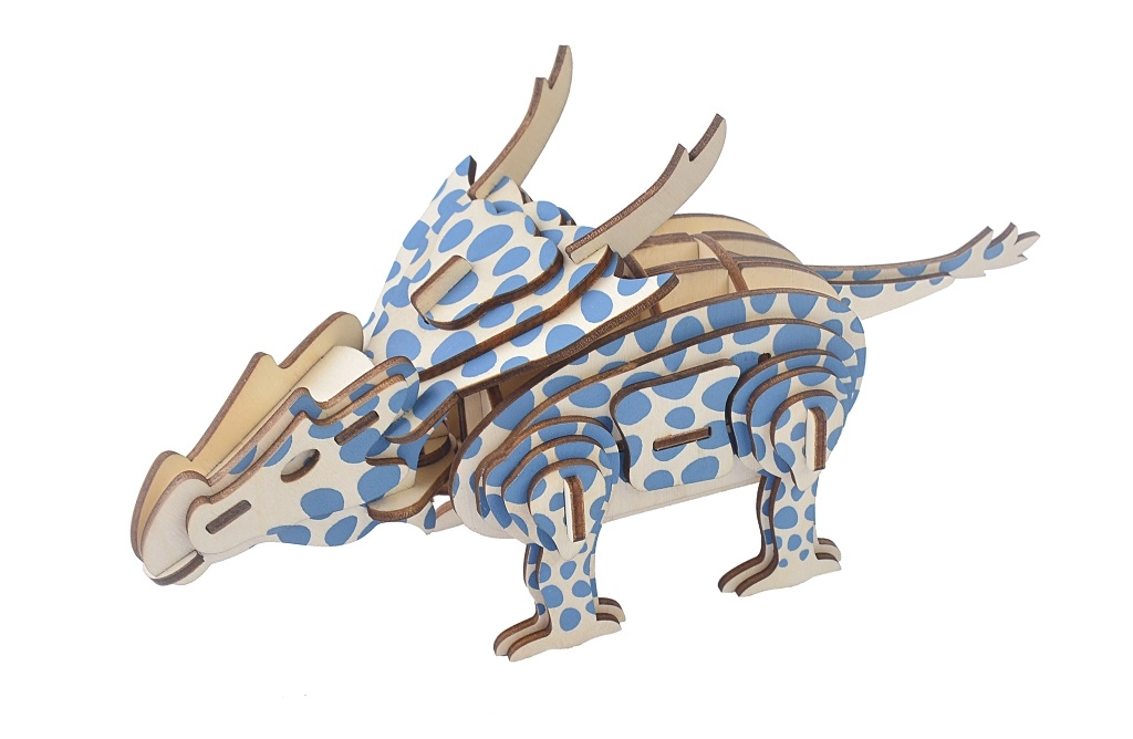 E-shop Woodcraft drevené 3D puzzle Achelousaurus