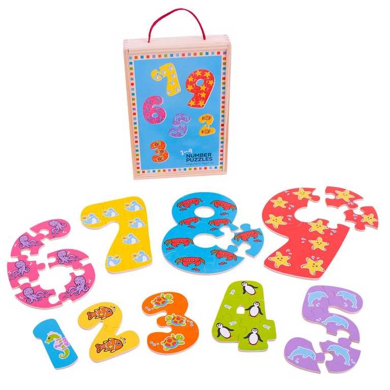 E-shop Bigjigs puzzle Čísla