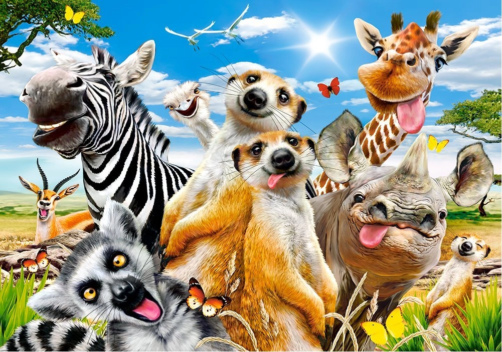 E-shop Castorland African Selfie 500 dielov