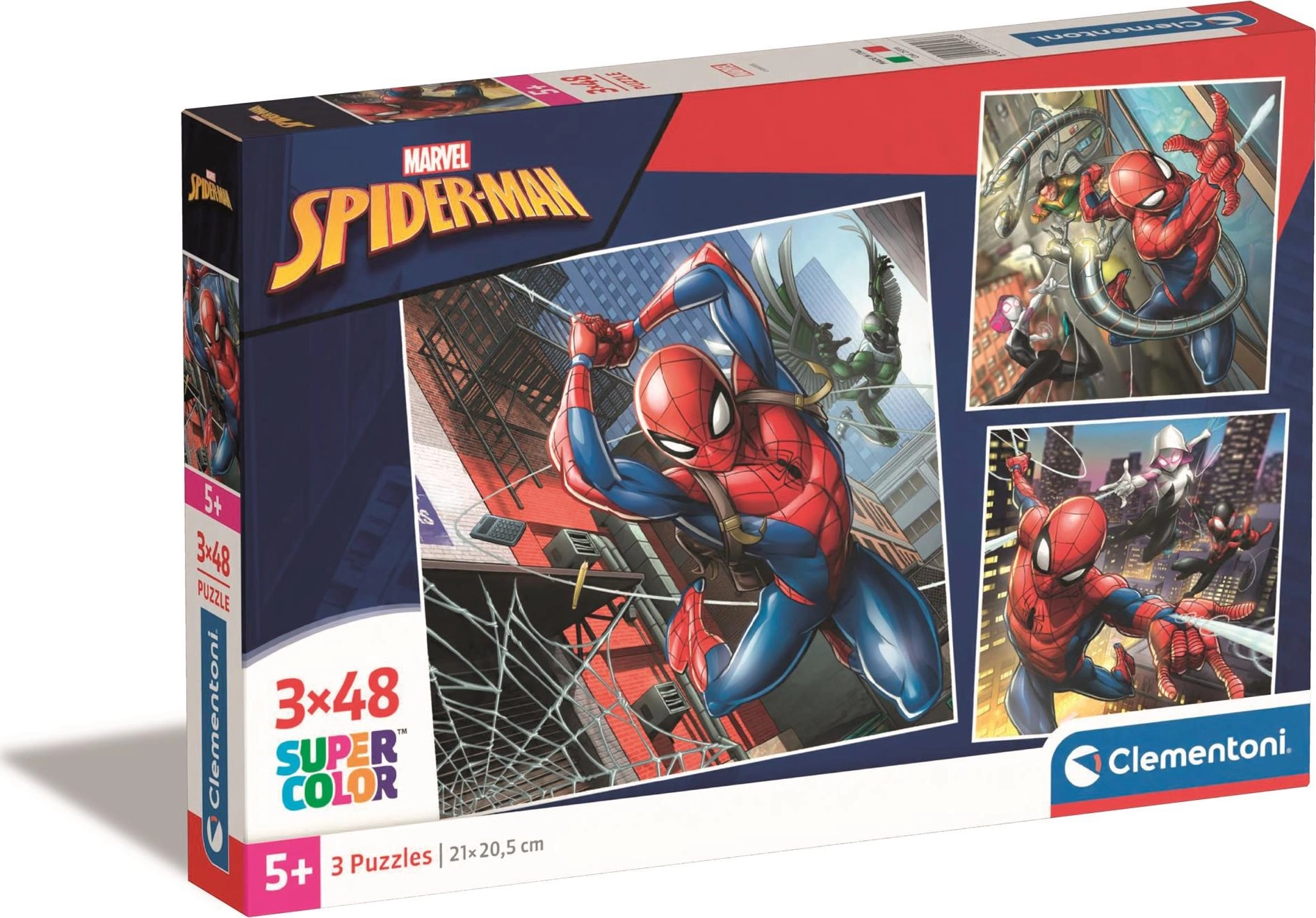 E-shop Clementoni Spider-Man 3 x 48 dielov