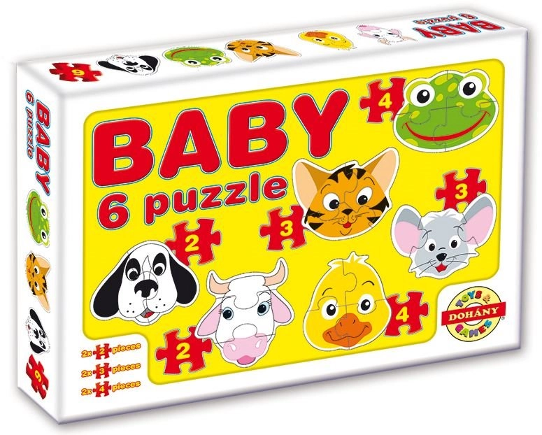 E-shop Dohány 635 baby Baby zvieratká a dopravné prostriedky 18 dielov
