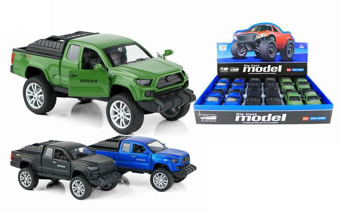 Kovové mini auto pickup s pohonom