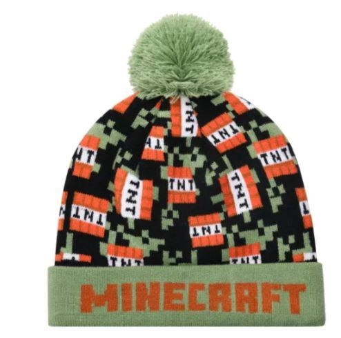 Zelená čiapka Minecraft